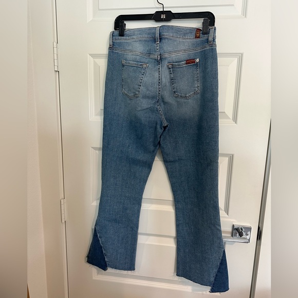 7 For All Mankind | Vintage Mercer High-Rise Slim Ki Jeans - Picture 8 of 8